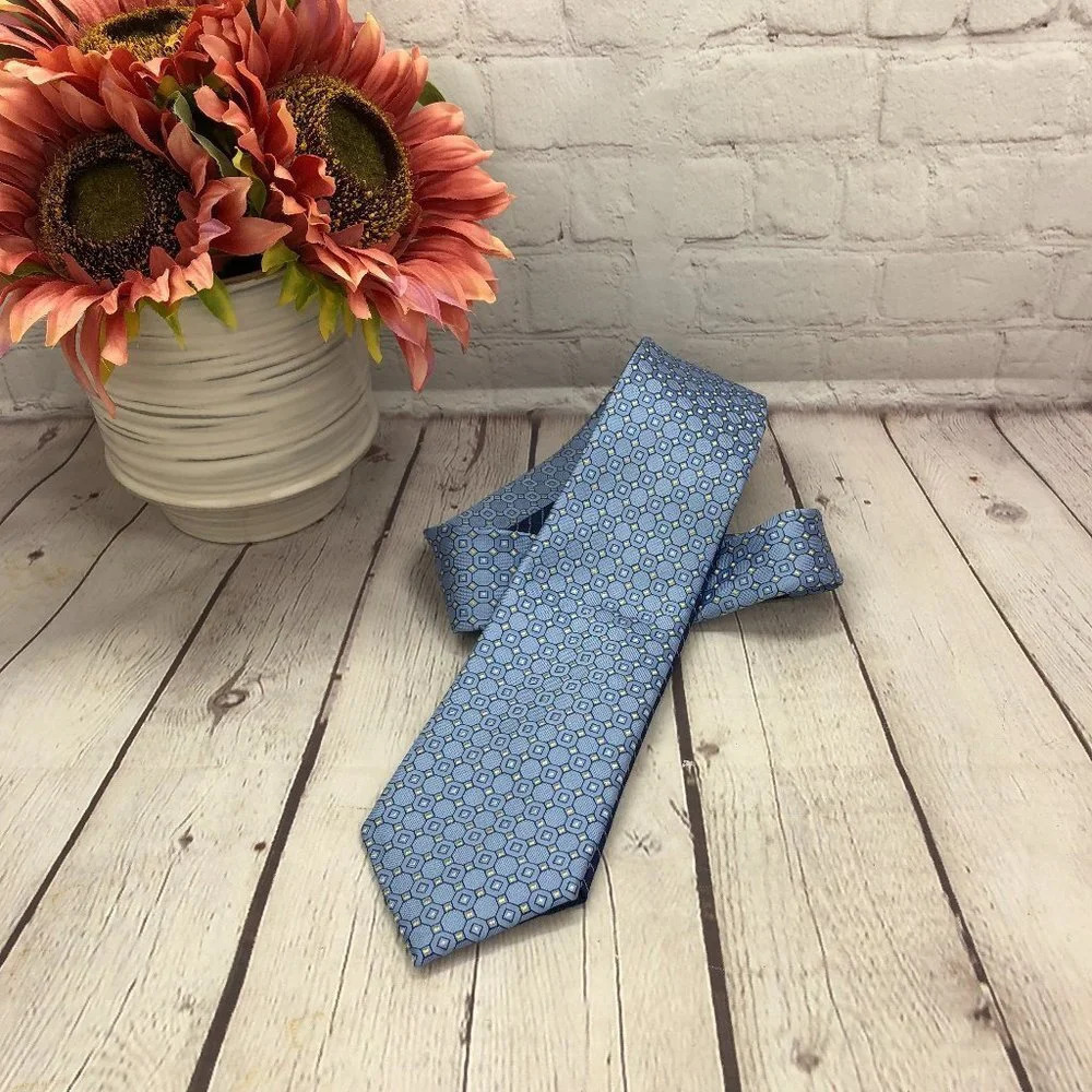 Tommy Hilfiger silk Tie preppy business office attire